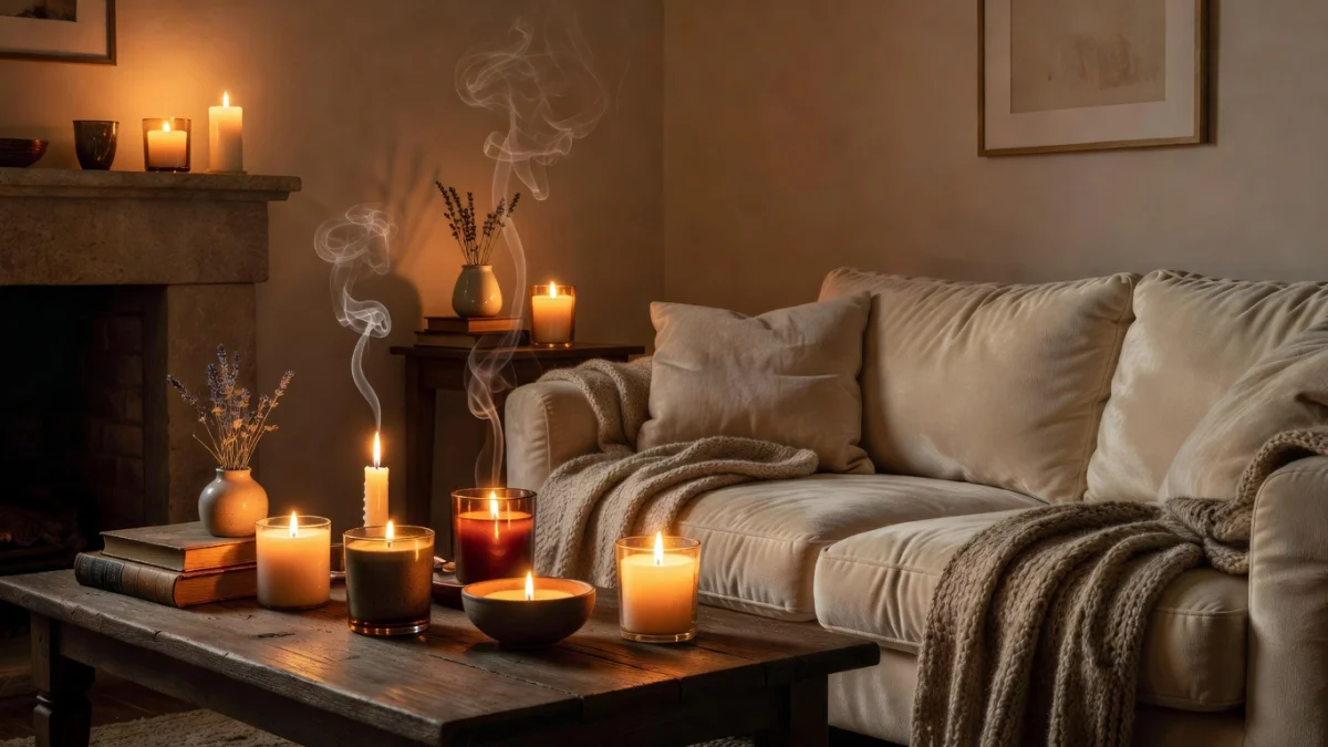 5 erreurs à éviter quand on utilise des bougies parfumées chez soi