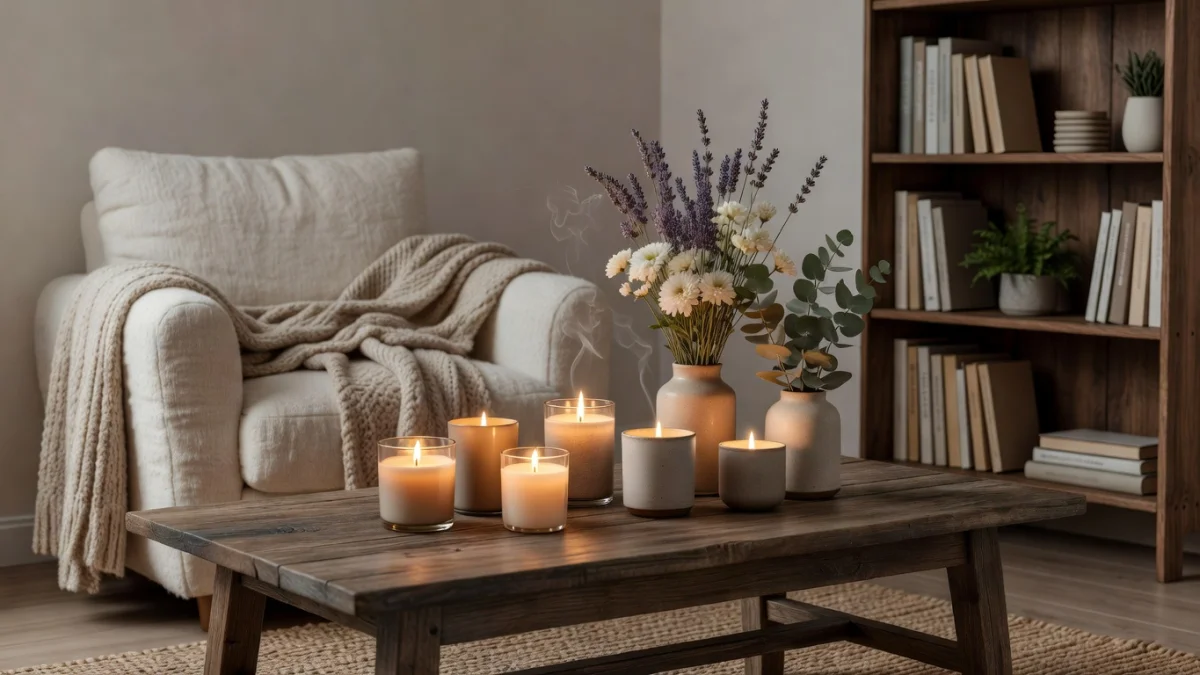 Comment choisir une bougie parfumée selon la pièce et la saison ?