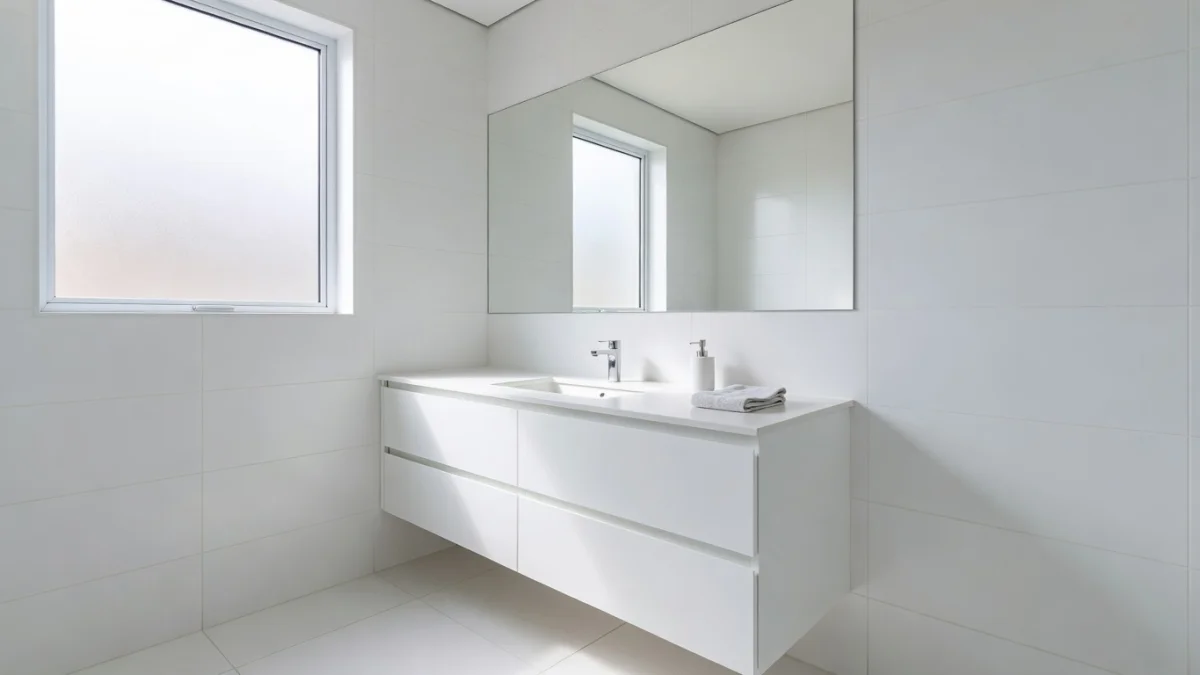 Comment décorer une petite salle de bains pour la rendre plus grande ?