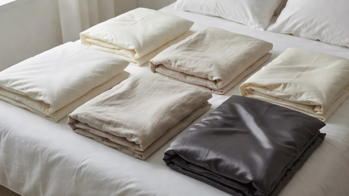 Guide des matières : quelle housse de couette pour quelle utilisation ?