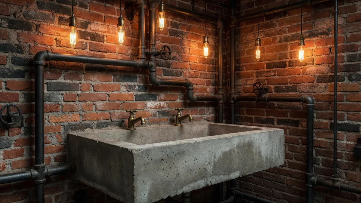 Idées de salle de bain industrielle à réaliser soi-même : 20 inspirations et conseils pratiques